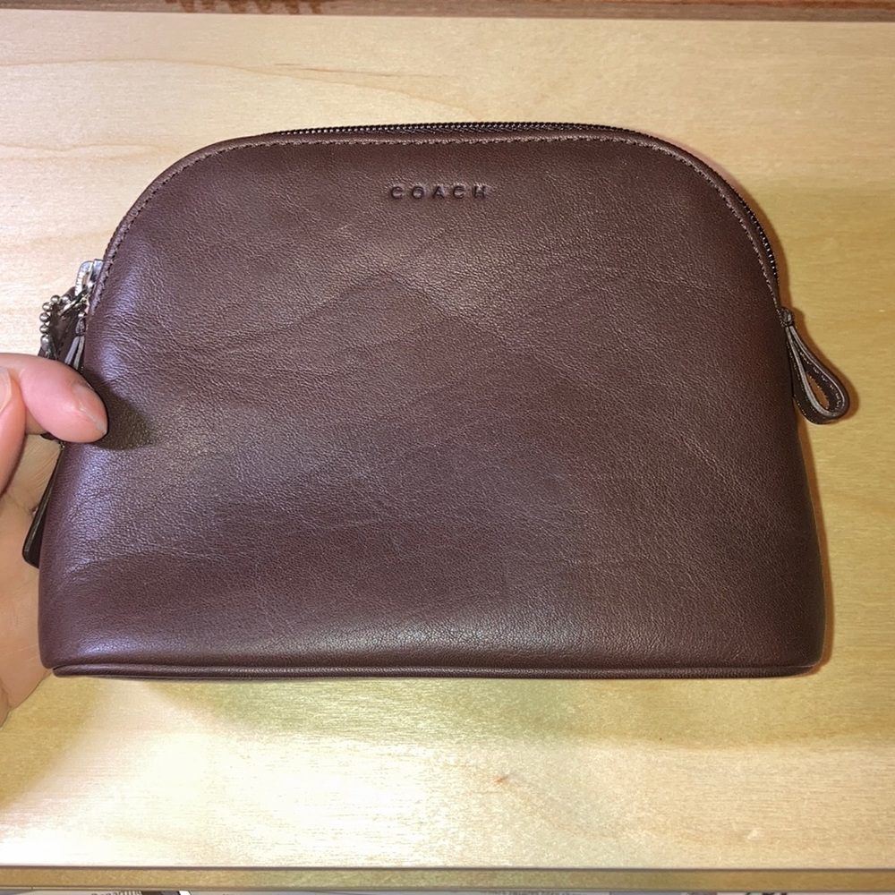 90s Vintage COACH makeup cosmetic Pouch